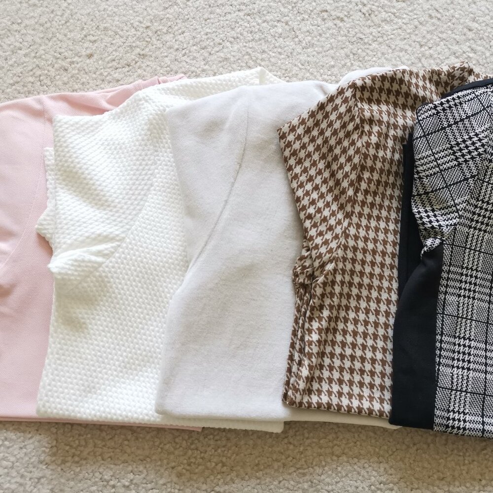 FIVE (5) BooHooMan Shirts - Size M - Slim Fit - New with tags - Summer wardrobe!